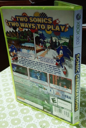 Sonic Generations Xbox 360 / Xbox One Físico Cib Ntsc (Recondicionado)
