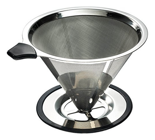Cafetera Acero Inoxidable - Reutilizable Sin Papel - Filtro