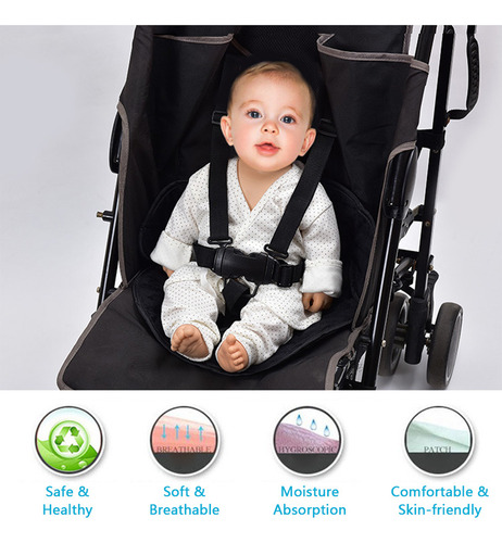 Almohadilla De Asiento Para Cochecito De Bebé, Asiento De En