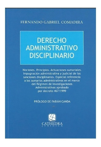 Derecho Administrativo Disciplinario - Fernando Comadira 