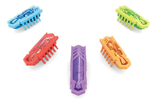 Hexbug - Pack Com 5 Nanos Brinquedo Sensorial Mini Robô