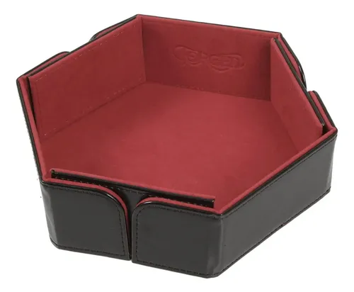 Ultra PRO – Bandeja De Dados Plegable Magnética Vivid – Portátil, Compacta, De Cuero Sintético – Ideal Para Juegos De Rol Y Mesa – Se Pliega A 8.5x11 Pulgadas – Colores Vivos Y Elegantes