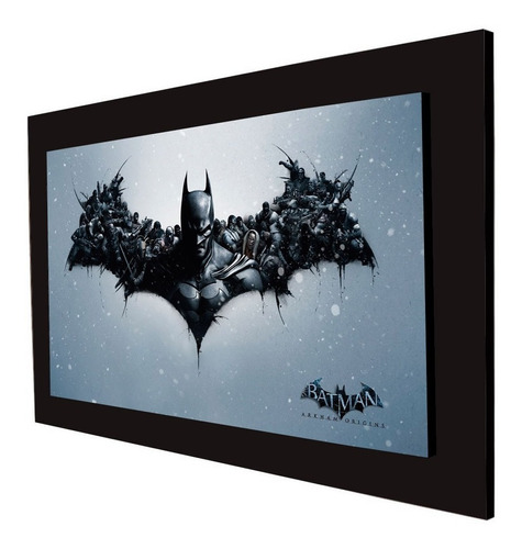 Cuadro 60x40cms Decorativo Batman Arkham Origins 