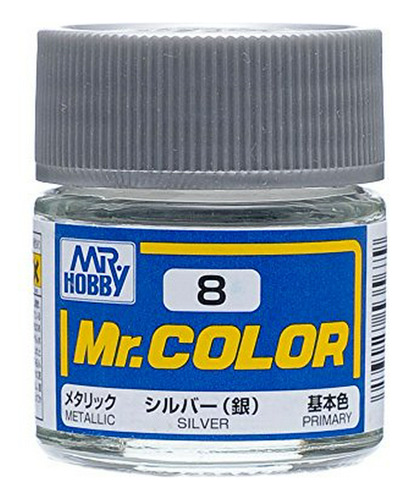 El Sr. Color Plata Metálica 8 Sr. Hobby 10 Ml.