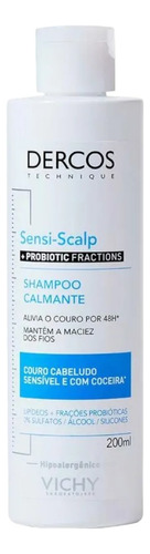 Kit Dercos Shampoo P/caspa Creme De Limpeza Shampoo Calmante