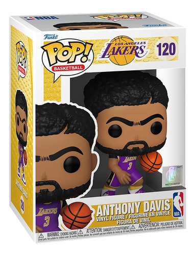 Funko Pop! Nba: Lakers - Anthony Davis (camiseta Morada)