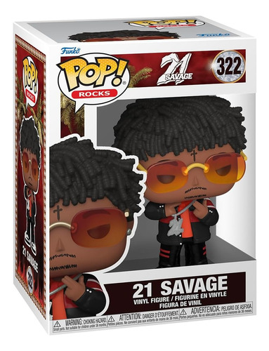 Funko Pop Rocks 21 Savage