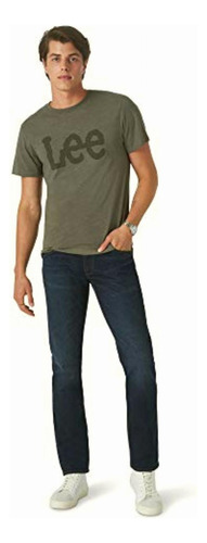 Lee Jeans Rectos Ajustados Para Hombre, Noche, 29w X 34l