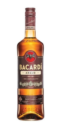 Ron Bacardi Añejo 750 Ml