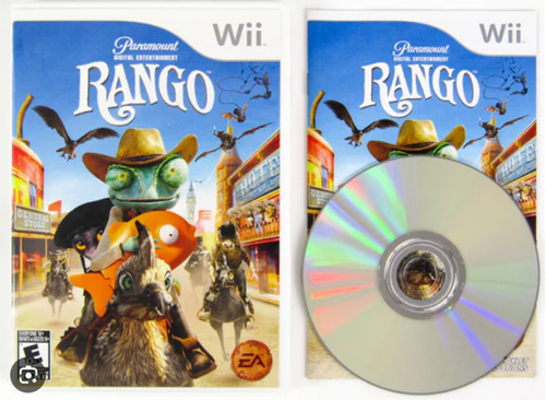 Rango Juego Nintendo Wii Original Completo Fisico