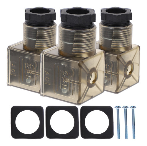 Conector De 3 Clavijas 43650a, Caja De Conexiones Electromag