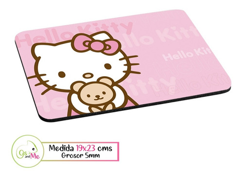 Pad Mouse Hello Kitty Mousepad Variedad Modelo Personalizado