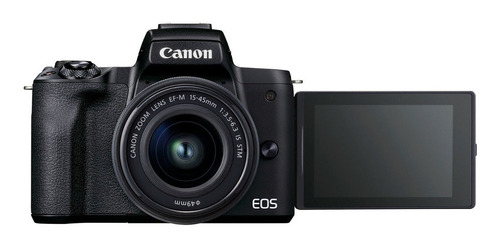 Imagen 5 de 7 de Canon EOS Kit M50 Mark II + lente EF-M 15-45mm f/3.5-6.3 IS STM sin espejo color negro