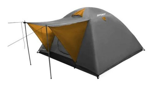 Carpa Spinit Cabin 4 Xl Upf40+ Ideal Camping Verano Gris