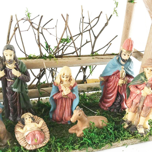 Presépio Completo Natalino Natal De Enfeite Com Iluminação | Parcelamento sem juros Presépio Completo Natalino Natal De Enfeite Com Iluminação | Parcelamento sem juros
