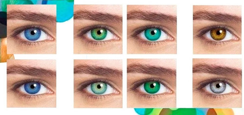 Lentes De Contato Coloridas - Azul, Mel, Verde, Cinza E Mais