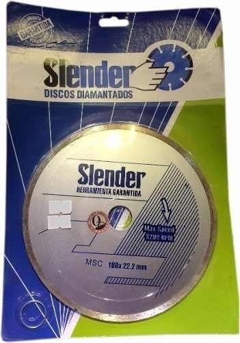 Disco Diamantado Slender Corte Seco 180 *22.2mm