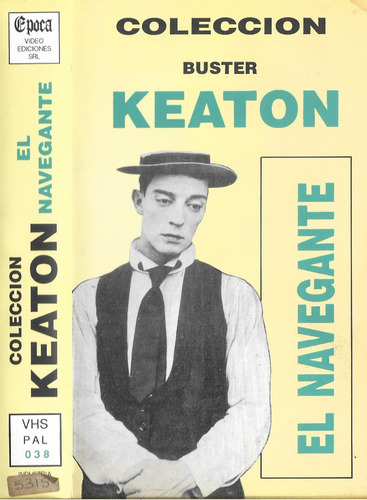 El Navegante Vhs Buster Keaton Kathryn Mcguire