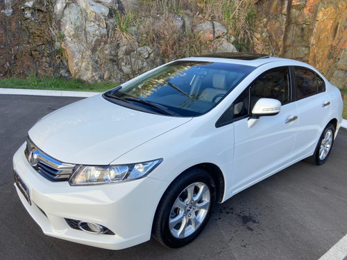 Imagem 1 de 15 de Honda Civic 2014 1.8 Lxs Flex Aut. 4p