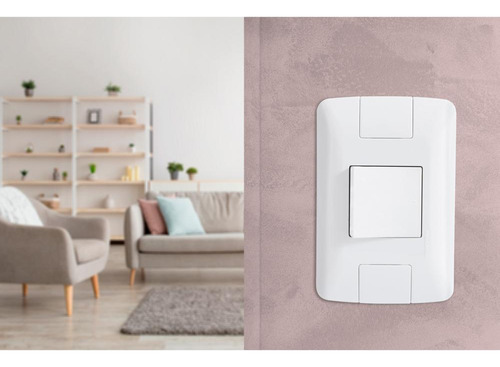 Conjunto 4x2 Com 1 Interruptor Bipolar Simples Tramontina