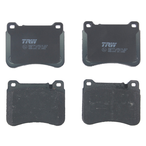 Kit Balatas Bajos Metales Tras Y Del Trw Slk280 2006-2008