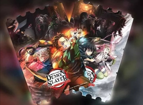 Par De Boletos Especial Demon Slayer Kimetsu No Yaiba Limit