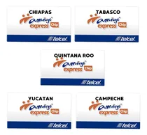 Comprar Chips Telcel 50 Piezas 4.5 G Volte Región 8