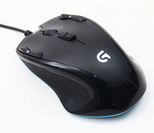 Mouse Gamer Óptico G300 Usb Original Logitech G Color Negro