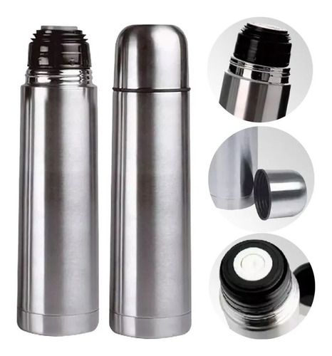 Termo Acero Inoxidable Doble Capa Medio Litro 500ml Oferta