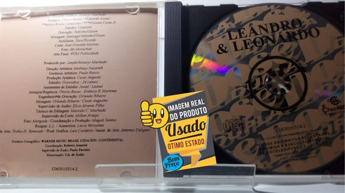 Cd Leandro E Leonardo Dose Dupla - Ótimo Estado (Usado)
