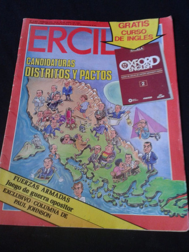 Revista Ercilla N° 2803 19 Al 25 De Abril De 1989