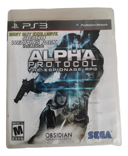 Alpha Protocol Play Station 3 Ps3 (Usado)