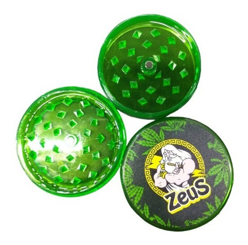 Picador Zeus Grinder Plástico Colores 3 Partes