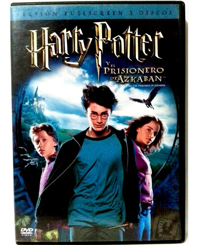 Harry Potter Y El Prisionero De Azkaban Dvd Edición 2 Discos