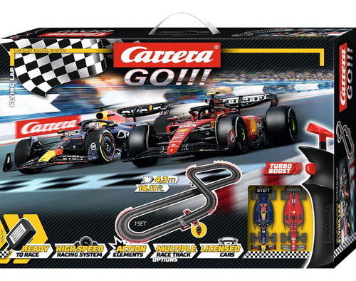 Pista De Carreras Carrera Go Vuelta Voladora 1:43 Con 2