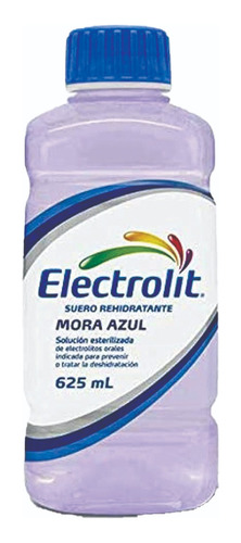 Electrolit Suero Rehidratante Sabor Mora Azul 12pack 