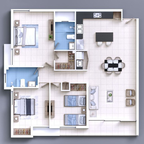 Apartamentos En Planos Autopista Duarte, Santiago (jpa-225)