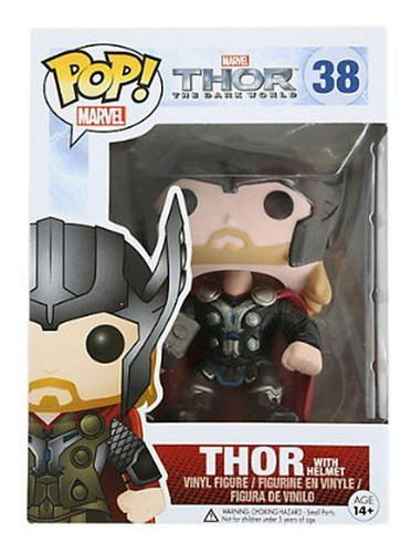 Estatua - Thor 2 El Dark World Pop! Thor Con El Casco Exclus