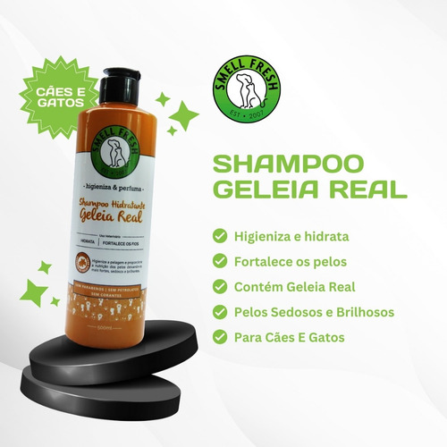 Shampoo Geleia Real 500ml + Hidratação Geleia Real 500ml