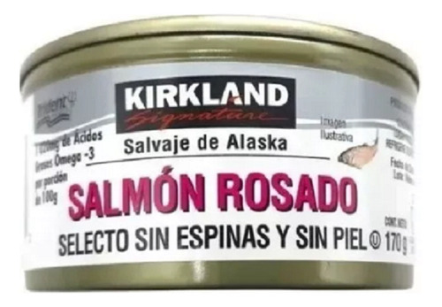 Salmon Rosado Kirkland Signature En Lata