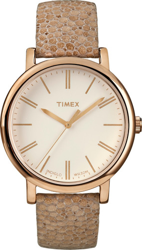 Reloj Timex Unisex T2p325 Originals Con Correa De Cuero