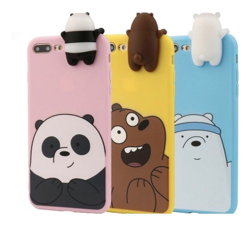 Case Funda Para iPhone Osos Escandalosos