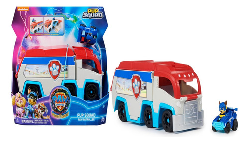 Paw Patrol Mighty Movie Pup Squad Paw Patroller Spin Master