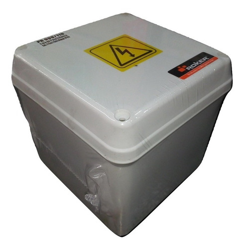 Caja De Pase Estanca Ip65 Pvc Roker Pr999/110 115x115x110mm