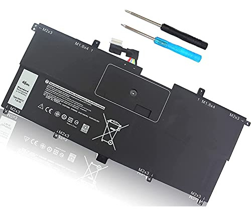 Batería 46wh Nnf1c Para Dell Xps 13 2 En 1 (serie 2017) - Mo