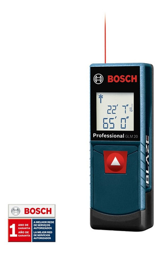 Medidor Láser Bosch 20m Professional Glm 20