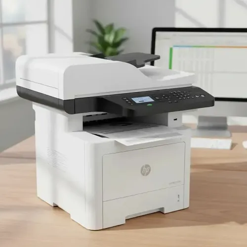 Impressora multifuncional monocromática HP LaserJet 432fdn