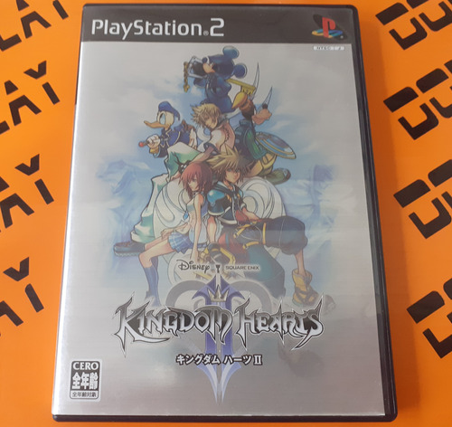 Kingdom Hearts 2 Ps2 En Japonés Físico Envíos Dom Play