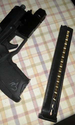 Carregador Tx22 25t Polímero / Airsoft Preto