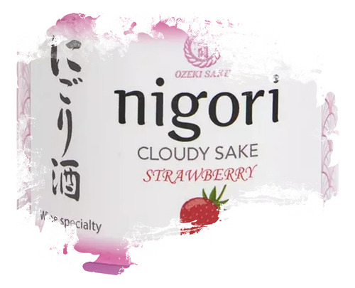 Sake Ozeki Nigori Strawberry 300 Ml